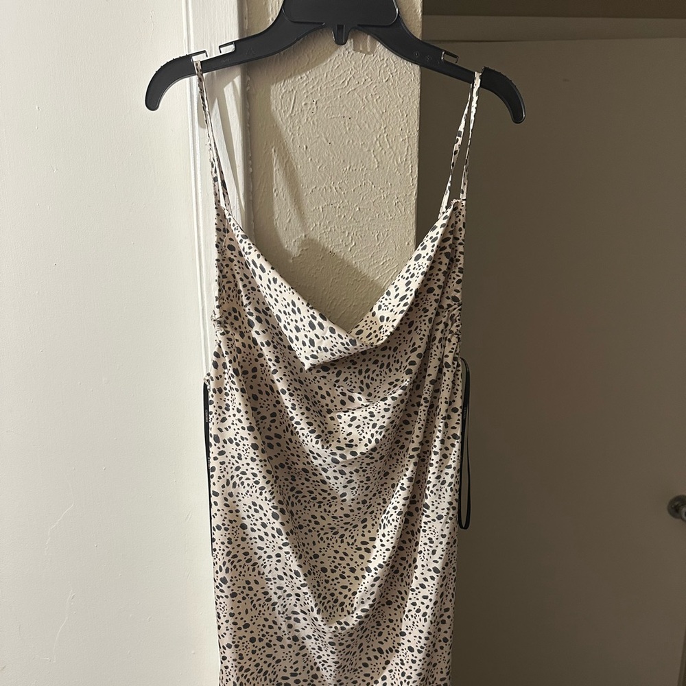 FOREVER 21 MINI CHEETAH DRESS!!